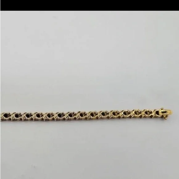 Sterling GT MILOR Italy Sapphire bracelet